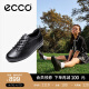 爱步（ECCO）休闲鞋女 简约百搭小白鞋低帮时尚板鞋女 柔酷2号206503 黑色20650356723 37