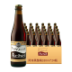 阿诗（Achel Blonde）比利时进口  修道院系列啤酒 阿诗系列精酿啤酒330ml瓶装整箱 阿诗黑啤酒 330mL 24瓶