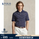 Polo Ralph Lauren 拉夫劳伦 男装 24春夏条纹棉质Polo衫RL18282 410-雅致深蓝色/白色 L