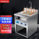hotkitch煮面炉商用麻辣烫设备煮面炉商用电煮面炉商用燃气煮面锅商用煮面机饺子混沌摆摊设备商用煮面炉 立式六头电热煮面炉