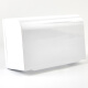 FDUN 118型三位粘贴式插座加高加大防水罩盒卫生间厨房防溅盒 白色