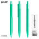prodir DS4四维巨能写圆珠笔 瑞士进口1.0超长3000米书写高档商务办公油笔 绿色（单支）