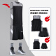 安踏篮球服套装夏季可定制印字速干透气比赛球衣男DIY篮球裤运动套装 基础黑 L/175
