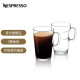 Nespresso奈斯派索 咖啡杯组套装 View 系列马克杯套装 钢化玻璃透明咖啡杯 2只装