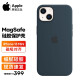 Apple 苹果iPhone13mini手机壳原装MagSafe磁吸硅胶保护壳5.4英寸男女保护套 深邃蓝色