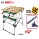 博世（BOSCH） 木工工作台专业多功能折叠升降桌便携手工操作台竹制台面防刮 PWB600木工桌