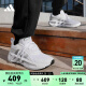 adidas「VENT CLIMACOOL清风鞋」减震防滑休闲跑步鞋男子阿迪达斯 白/银灰 42