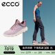 爱步（ECCO）运动鞋女 舒适户外跑步鞋拼色透气老爹鞋 驱动820183 胭红色82018351550 36