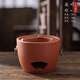 棉小城潮汕红泥炭炉户外煮茶炉粗陶侧把烧水壶围炉煮茶老式风炉复古手工 单炉【红泥雅扇炭炉】