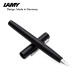 LAMY凌美钢笔 永恒系列墨水笔签字笔 商务书写办公用笔 黑色77BK-0.7mm