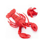 仿真海洋生物动物世界螃蟹龙虾玩具模型男女孩礼物 大号龙虾-软胶