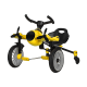 ROLLPLAYrollplay如雷儿童脚踏漂移三轮车小飞机折叠自行车2-6男女孩玩具 黄色 折叠飞机车