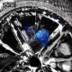 SGCB新格汽车轮胎刷子轮毂刷 洗车毛刷钢圈刷车轮刷 清洗用品 发动机刷 蓝色 L号单支
