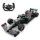 星辉（Rastar）梅赛德斯奔驰遥控车1：12儿童玩具汽车F1方程式赛车收藏模型车 黑色