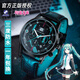 幸运石（XINGYUNSHI）初音未来手表镜音双子周边V家miku周年应援六针石英表二次元动漫 初音未来-序曲六针石英手表 官方授权