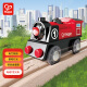 Hape(德国)儿童火车头亲子互动玩具电动1号火车男女孩六一儿童节礼物 E3703