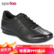 GEOX/健乐士男士皮鞋商务休闲正装鞋黑色短筒靴U74A5B00043C99 黑色 40