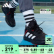 adidas OWNTHEGAME 2.0团队款实战运动篮球鞋男子阿迪达斯官方 黑/红/银白 42