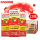 可果美（KAGOME）日本进口kagome可果美混合果蔬汁野菜生活野菜一日0脂肪果汁整箱 200mL 12瓶 番茄果蔬汁整箱