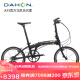 大行（DAHON）折叠自行车20寸11速铝合金自行车超轻运动跑车城市单车大行PKA015 金标黑色