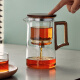 忆壶茶  飘逸杯泡茶壶玻璃内胆茶水分离过滤泡茶杯家用茶具套装冲茶器