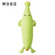 MOGU日本超人气MOGU抱枕靠垫抱枕海马靠垫香蕉 纳米生日礼物长条抱枕 浅绿色 中号87X21X21