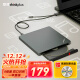 ThinkPad 外置光驱笔记本台式机USB type-c 超薄外置移动光驱DVD刻录机 【经典极简款送光盘】TX800