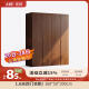 木立森实木橡木衣柜简约现代卧室家用一门到顶小户型胡桃色次主卧挂衣柜 1.6米四门衣柜（2米高） 1