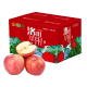洛川红富士苹果 陕西特产新鲜水果当季应季水果孕妇吃水果脆甜条红片红苹果精品礼盒装平安果 8斤 果径约80mm