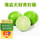 台湾无籽青柠檬 新鲜一级鲜柠檬 香水皮薄当季水果调味 带箱5斤装（30-40个）