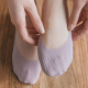 莫代尔5双袜子女船袜夏季冰丝隐形袜超薄无痕浅口硅胶防脱防滑夏天棉
