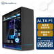 银欣（SilverStone）ALTA F1 中塔式ATX铝机箱（垂直风道/双面侧透/显卡直立） 黑色侧透版(ALTA F1 B)