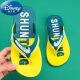 迪士尼（Disney）儿童凉拖鞋时尚百搭人字拖防滑男童男孩中大童夹脚沙滩凉拖新款 黄色- K13 36码-鞋内长21.5cm