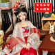 绿野客芭比娃娃的汉服国风汉服巴比娃娃关节可动可换装中国风古装豪华套 古风娃娃高度30-50c-m 古风娃娃盲盒收藏随机发1-2个
