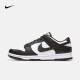 耐克（NIKE）官方男鞋女鞋 Dunk Low Retro 经典黑白熊猫鞋低帮运动鞋 DD1503-101 女子 38.5