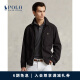 Polo Ralph Lauren 拉夫劳伦男装 经典款拉链运动风衣夹克外套男RL11783 001-黑色 M