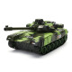 雅得遥控坦克2.4G履带式越野车3-10岁六一儿童节礼物充电军事模型