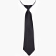 GLO-STORY 领带儿童 英伦小孩幼儿园小学生校服制服正装衬衫表演纯色小领带 BLD214021 黑色（领带） 