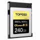 天硕（TOPSSD）CFexpress-B存储卡CFE-B型  CFB相机高速内存卡 240GB 1850MB/S（金钻8K版） 标配