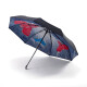 稀奇（XQ）艺术光辉天使折叠不伞晴雨两用遮阳伞创意生日礼物 缪斯伞头-三折伞