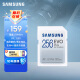 三星（SAMSUNG）256GB SD存储卡EVO Plus U3 V30读速130MB/s高速支持4K全高清视频数码相机内存卡