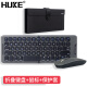 HUKE 商务折叠蓝牙键盘 迷你便携数字触控板手机平板笔记本电脑台式机通用2.4G无线键盘鼠标皮套 BT88键盘鼠标+皮套 灰色