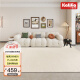 卡提菲亚意式极简地毯素色客厅茶几毯侘寂风现代简约卧室满铺高级灰纯色毯 Pran-21732 2*2.9米