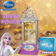 迪士尼（Disney）爱莎公主女孩生日礼物八音盒艾莎音乐盒水晶球六一儿童节礼物玩具 爱莎公主透明旋转声光音乐盒