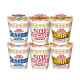 日清食品（NISSIN）日清合味道升级版方便面 海鲜虾仁咖喱3口味6杯即食速食泡面