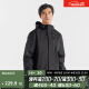 迪卡侬（DECATHLON）冲锋衣男户外春夏徒步登山服外套山系防风防水夹克NH500 2024新款 黑色 XL