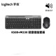 罗技（Logitech） k580无线键盘 静音蓝牙键盘 mac超薄双模手机ipad平板键盘鼠标套装 【K580+M330】轻音键鼠套装-星空灰