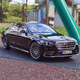 NOREV 诺威尔 1:18 新款 奔驰W223 S600 合金汽车模型豪华车收藏黑色 黑色 米色内饰