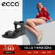 爱步（ECCO）凉鞋女 夏季高跟外穿凉鞋坡跟一字带厚底凉鞋女 柔畅273303 黑色27330351052 37