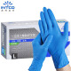 英科医疗（ INTCO ）一次性丁腈手套加厚耐用厨房餐饮食品级家务清洁劳保工业蓝色4.0 中码